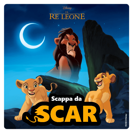 Audiolibro Disney Lunii Scappa da Scar Il Re Leone